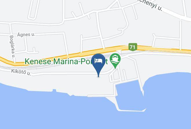 Balatonkenese - Hotel Marina Port Maps