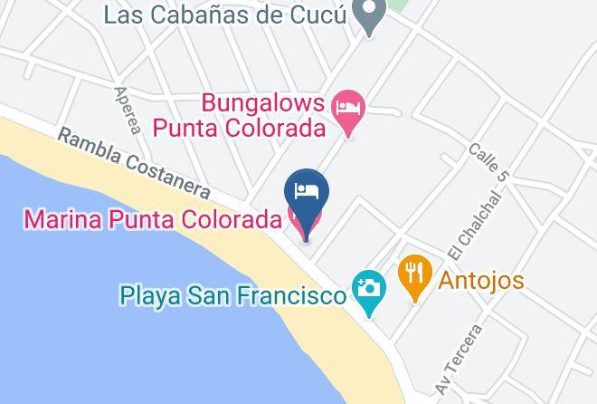 Piriapolis - Hotel Marina Punta Colorada Maps