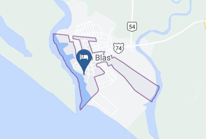 San Blas - Hotel Marina San Blas Maps