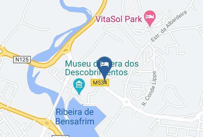 Lagos - Hotel Marina Sao Roque Maps