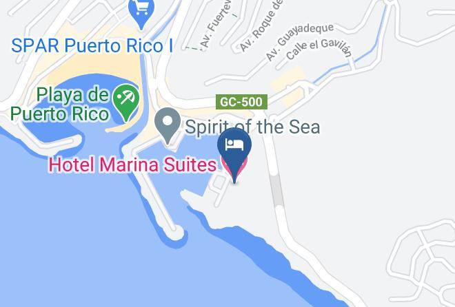 Las Palmas - Hotel Marina Suites Maps