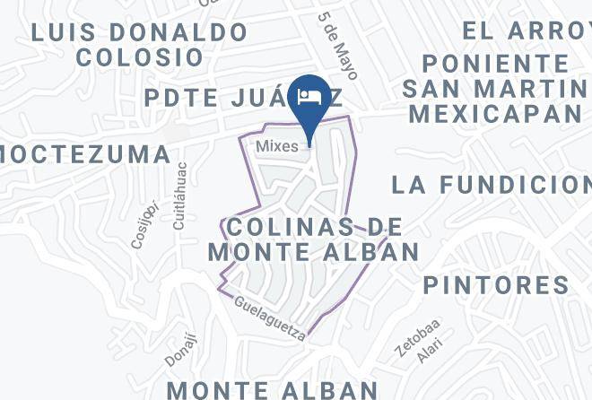 Oaxaca De Juarez - Hotel Marina Maps