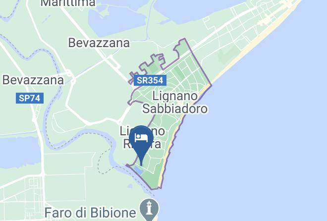 Udine - Hotel Marina Uno Maps