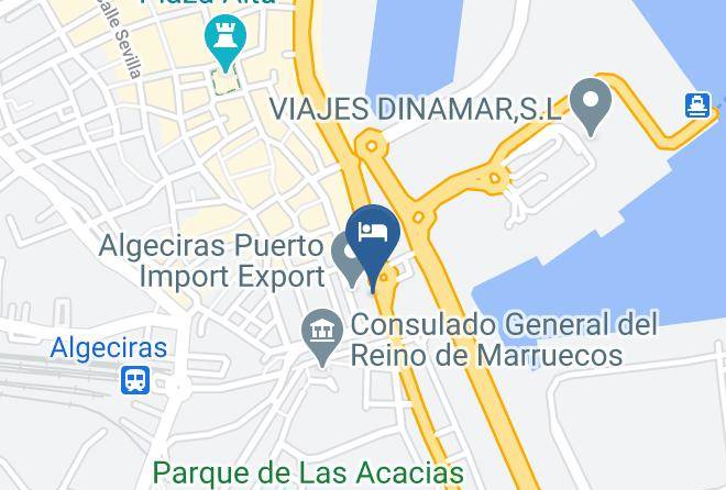 Cadiz - Hotel Marina Victoria Maps