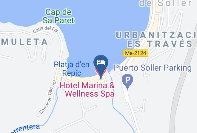 Baleares - Hotel Marina & Wellness Spa Maps