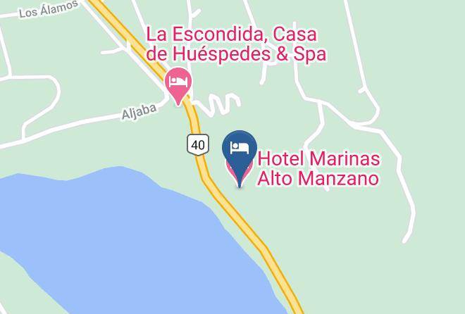 Villa La Angostura - Hotel Marinas Alto Manzano Maps