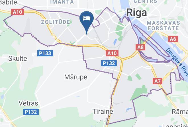 Riga - Hotel Marinas Nams Maps