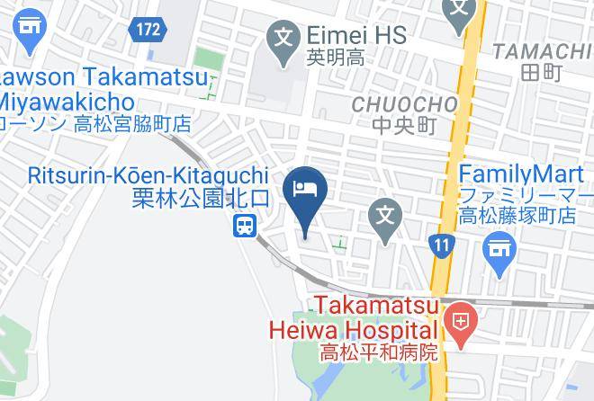 Hotel Marine Palace Sanuki Map