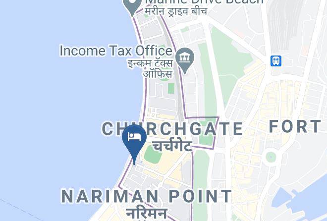 Mumbai - Hotel Marine Plaza Maps