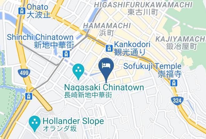 Nagasaki City - Hotel Marine World Maps