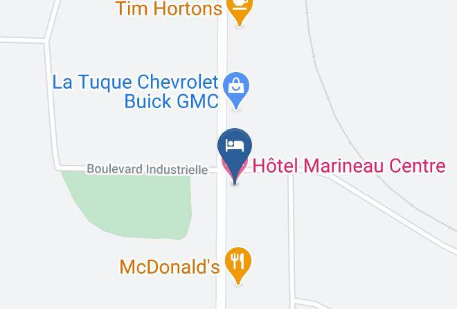 Hotel Marineau Centre Map