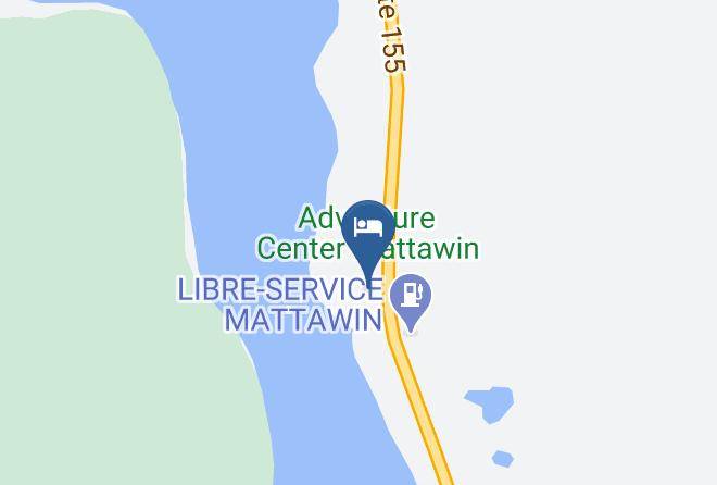 Mekinac Regional County Municipality - Hotel Marineau Mattawin Maps