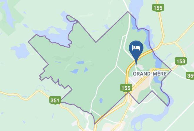 Hotel Marineau Shawinigan Map