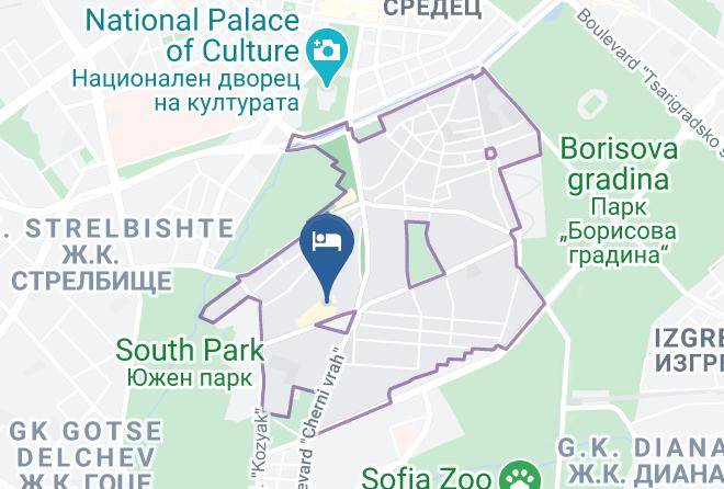 Sofia - Hotel Marinela Sofia Maps