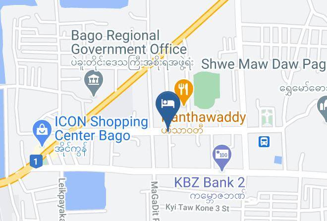 Bago - Hotel Mariner Maps