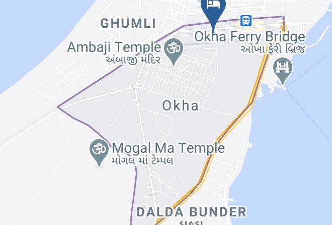 Okha - Hotel Mariners Court Maps