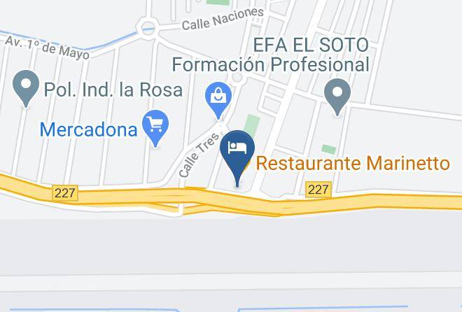 Granada - Hotel Marinetto Maps