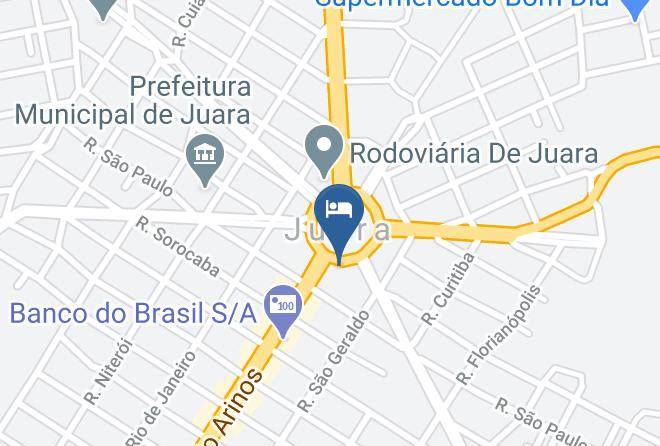 Juara - Hotel Maringa Maps