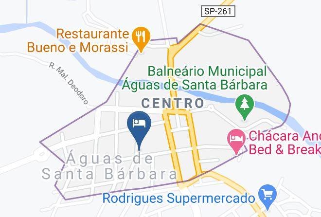 Aguas De Santa Barbara - Hotel Marisa Maps