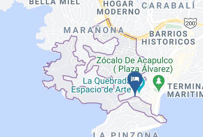 Acapulco De Juarez - Hotel Mariscal Maps