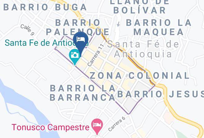 Hotel Mariscal Robledo Map