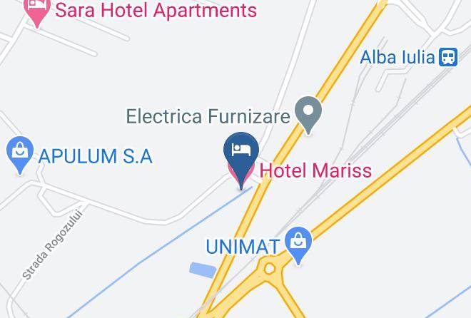 Alba Iulia - Hotel Mariss Maps