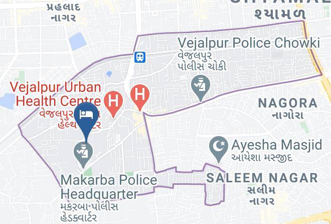 Ahmadabad - Hotel Mariton Bhavnagar Maps