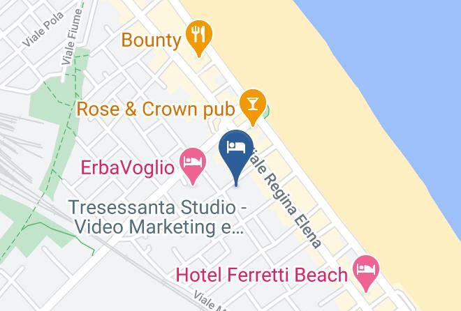 Rimini - Hotel Marittima Maps