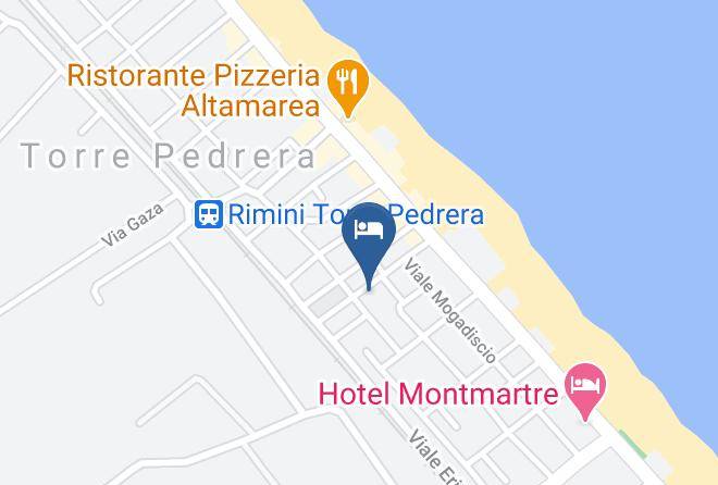 Rimini - Hotel Marittimo Maps