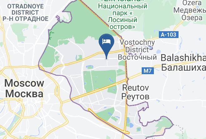 Moscow - Hotel Mariya Maps