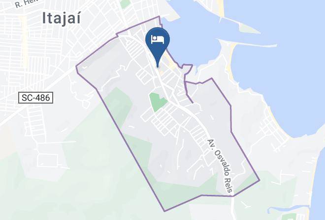 Itajai - Hotel Marjai Maps