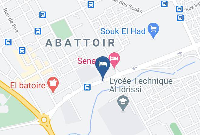 Agadir - Hotel Marjane Maps