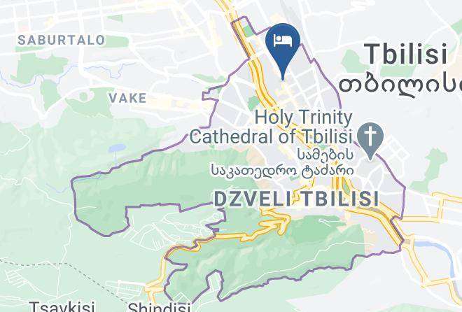 Tbilisi - Hotel Marjani Maps