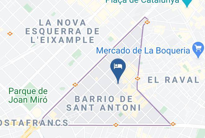 Barcelona - Hotel Market Barcelona Maps
