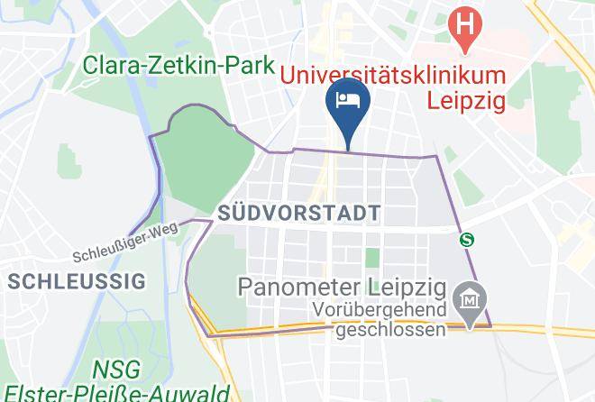 Leipzig - Hotel Markgraf Leipzig Maps