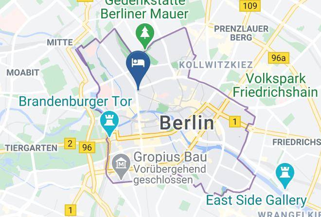Stadt Berlin - Hotel Markischer Hof Berlin Maps