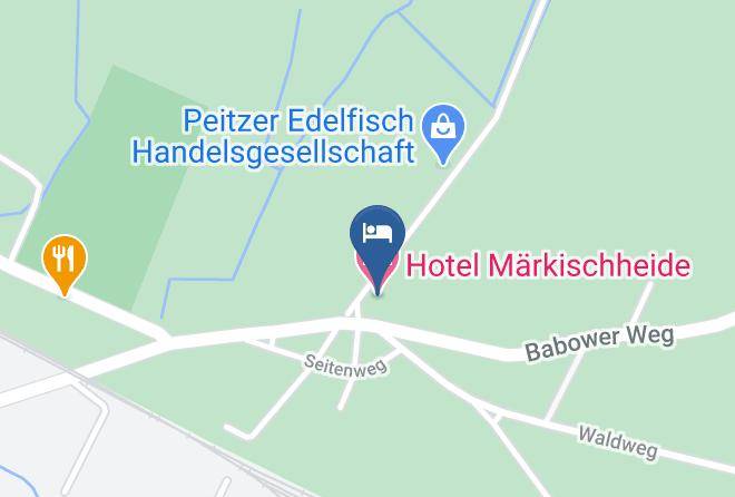 Oberspreewald Lausitz - Hotel Markischheide Gmbh Maps