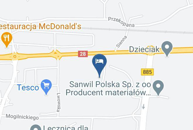 Przemysl - Hotel Marko Maps