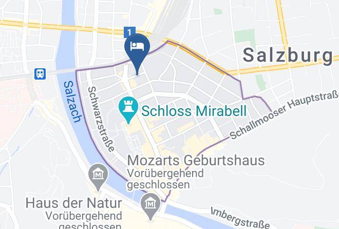 Salzburg - Hotel Markus Sittikus Salzburg Maps