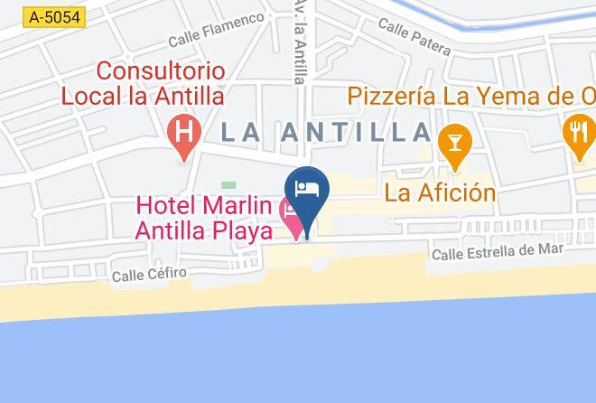 Huelva - Hotel Marlin Antilla Playa Maps