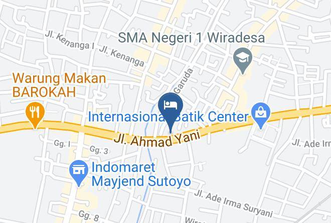 Pekalongan Regency - Hotel Marlin Pekalongan Maps