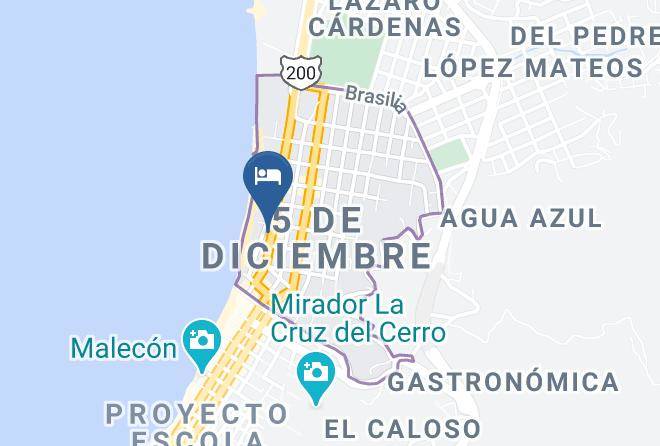 Puerto Vallarta - Hotel Marlin Maps