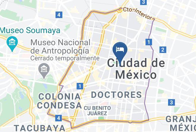 Cuauhtemoc - Hotel Marlowe Maps