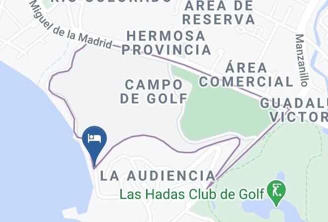 Manzanillo - Hotel Marlyn De Manzanillo Maps