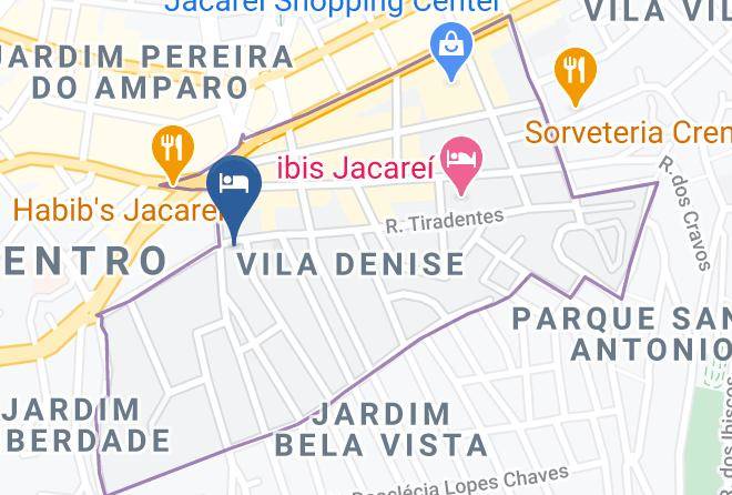 Jacarei - Hotel Marmo Maps
