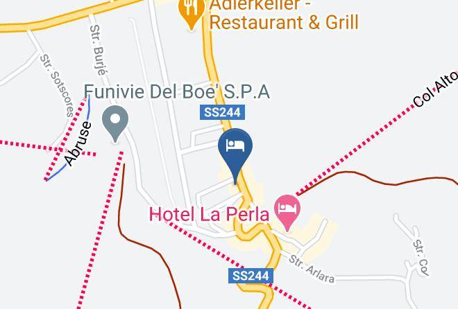 Bolzano - Hotel Marmolada Maps
