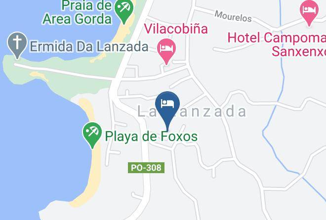 Pontevedra - Hotel Marola Maps
