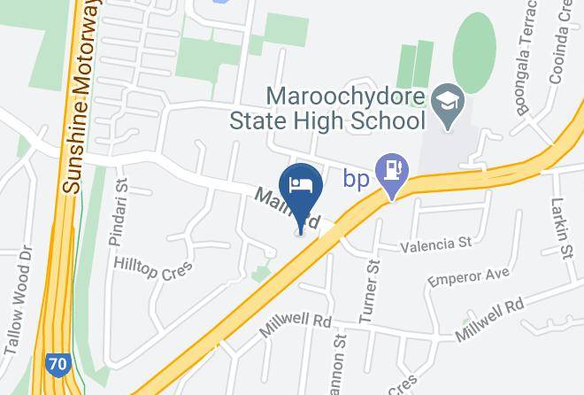 Sunshine Coast - Hotel Maroochydore Maps