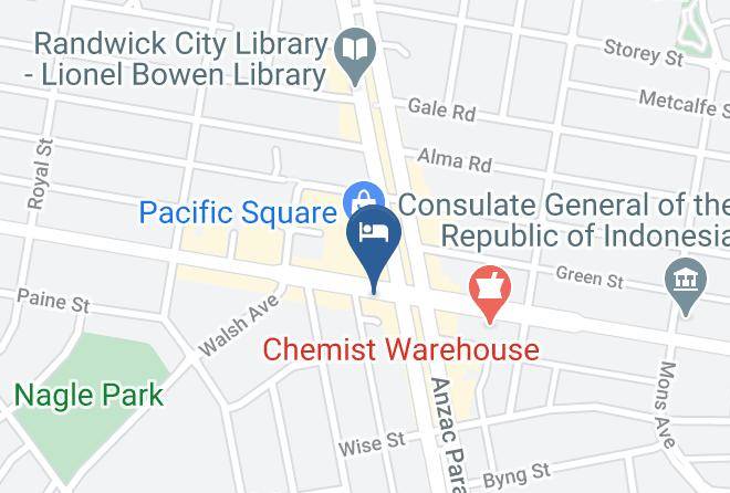 Randwick - Hotel Maroubra Maps