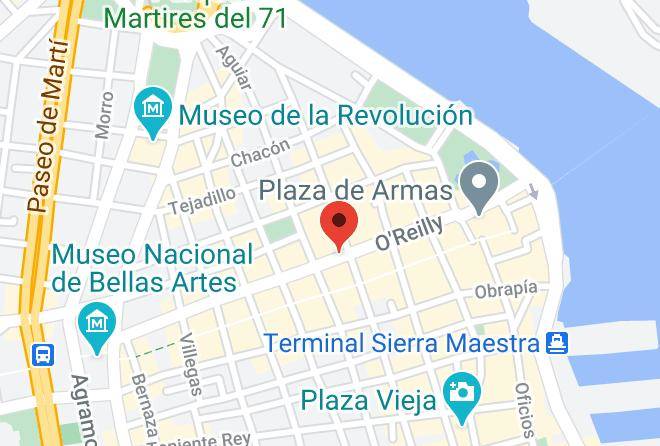 La Habana Vieja - Hotel Marques De Prado Ameno Maps